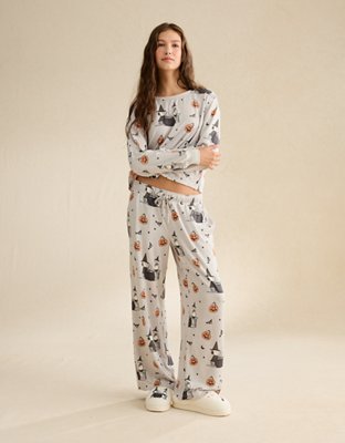 AE Luxe Plush Snoopy PJ Set