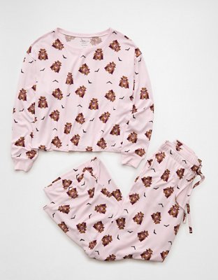 AE Luxe Plush Snoopy PJ Set