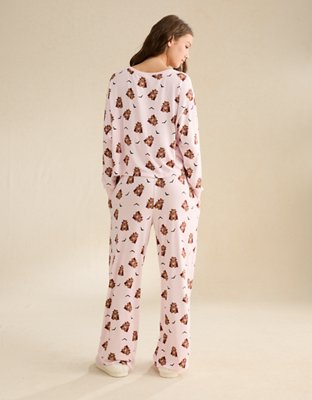 AE Luxe Plush Snoopy PJ Set