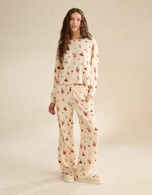 AE Luxe Plush Snoopy PJ Set