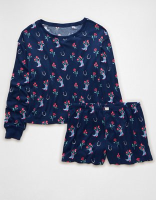 AE Luxe Plush PJ Set