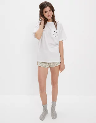 AE Oversized Smiley® PJ Set