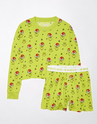 Grinch Christmas pyjama set Color white - RESERVED - 7256X-00X
