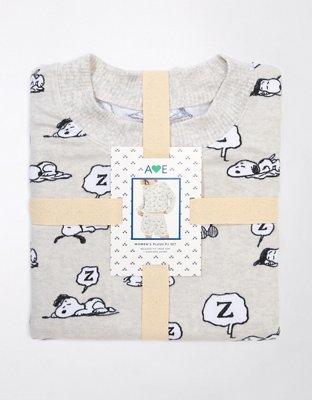 AE Snoopy Plush PJ Set