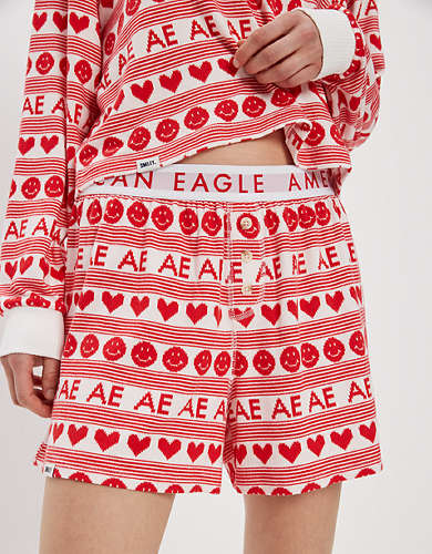AE Smiley® Heart Plush PJ Set