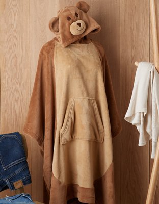 American eagle teddy outlet hoodie