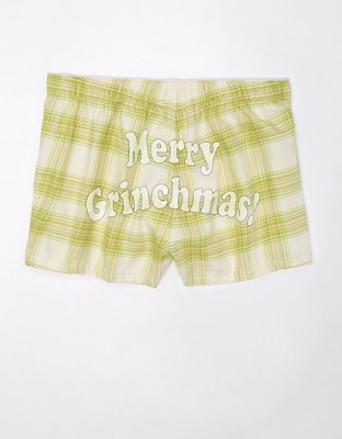 AE Women's Grinch PJ Short