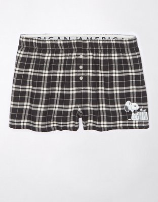 AE Women's Snoopy PJ Short