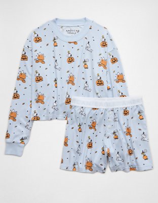 AE Peanuts Halloween Plush PJ Set