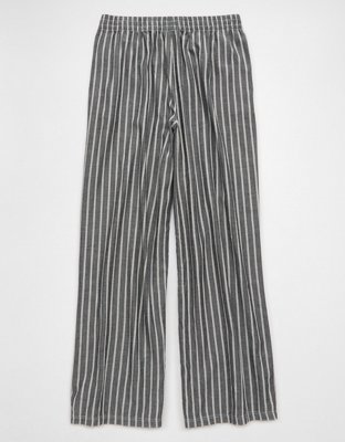 AE Striped Wide-Leg PJ Pant