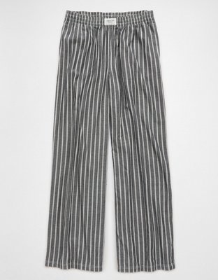 AE Striped Wide-Leg PJ Pant