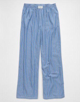 AE Striped Wide-Leg PJ Pant