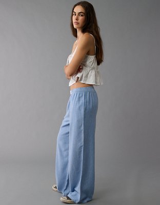 AE Striped Wide-Leg PJ Pant