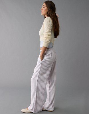 AE Striped Wide-Leg PJ Pant