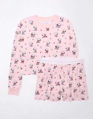 Plush discount pj set