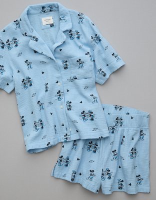AE Mickey Mouse PJ Top & Shorts Set