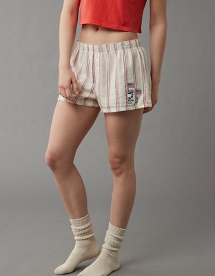 AE Peanuts USA Sleep Shorts