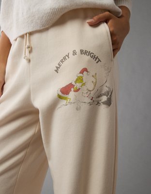 Женские брюки American Eagle AE Grinch & Max Sweatpants — фото 6