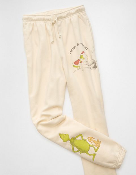 Женские брюки American Eagle AE Grinch & Max Sweatpants