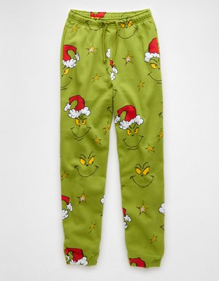 Женские брюки American Eagle AE Grinch Sweatpants — фото 3