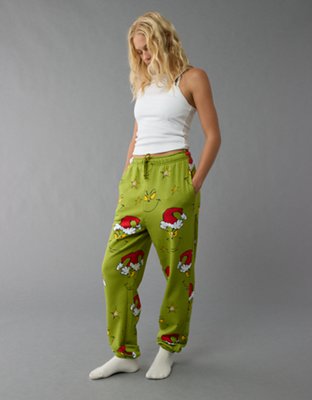 Женские брюки American Eagle AE Grinch Sweatpants — фото 4