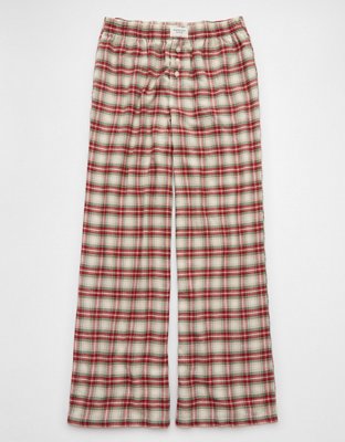 AE Pantalones de Pijama de Flannel