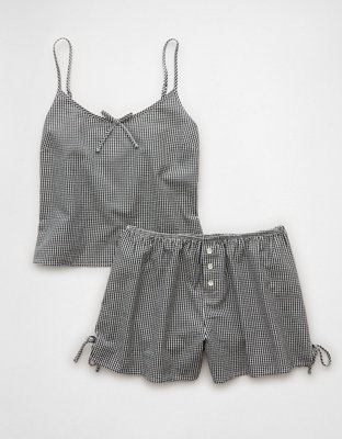 AE Flirty Woven Tank PJ Set