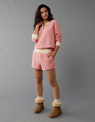 Plush pajamas set sale