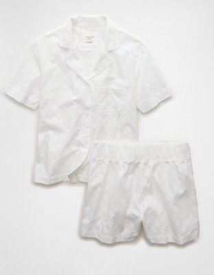 AE Eyelet Button-Up PJ Set