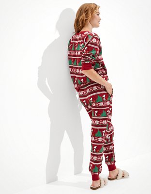 AE x Peanuts Fleece PJ Set