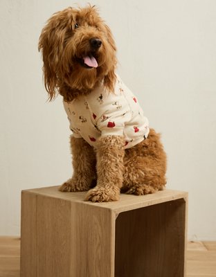 Пижама ABO Snoopy Dog — American Eagle, цвет: Меланжевый морозный