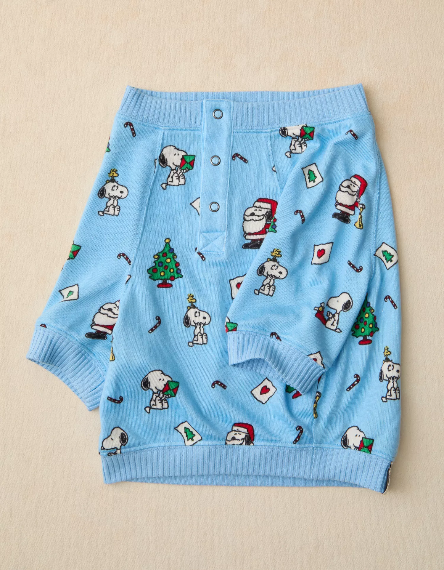 ABO Snoopy Santa Plush Dog Pajama - thumbnail 3