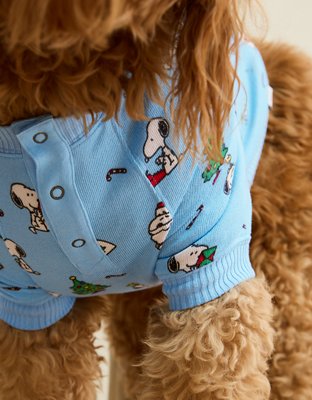 ABO Snoopy Santa Plush Dog Pajama