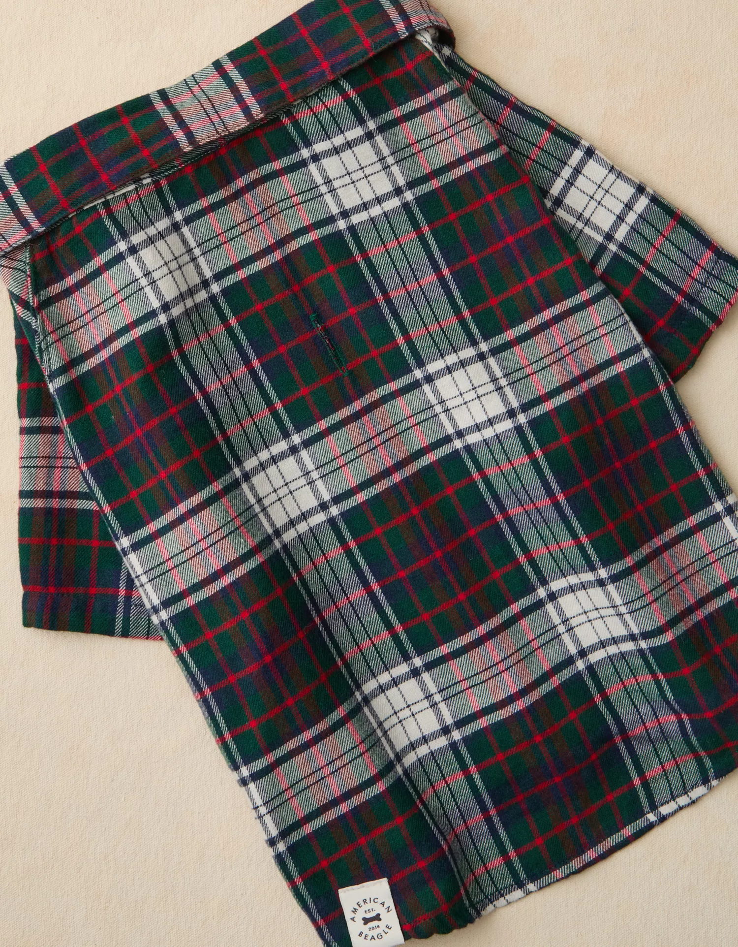 ABO Sleepy Snoopy Flannel Dog Sweater - thumbnail 4