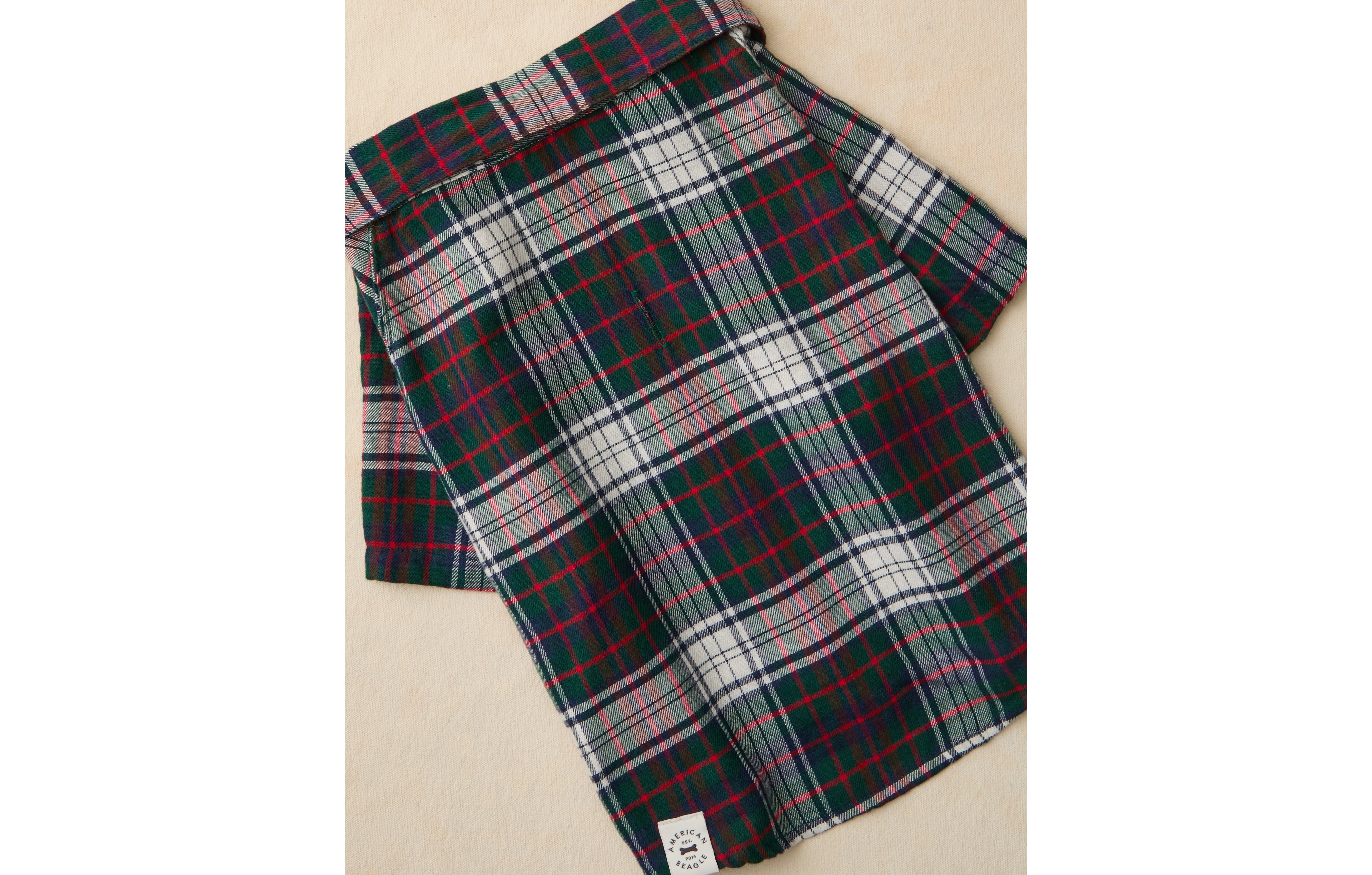 ABO Sleepy Snoopy Flannel Dog Sweater