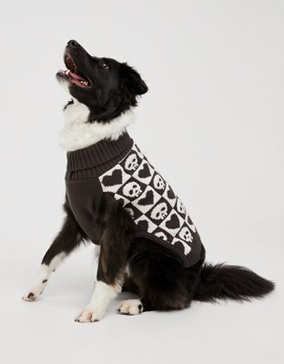 ABO Halloween Checkerboard Dog Sweater