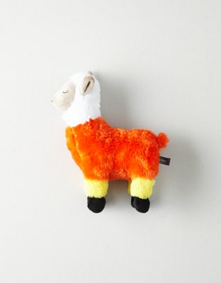 Fringe Candy Corn Llama Dog Toy