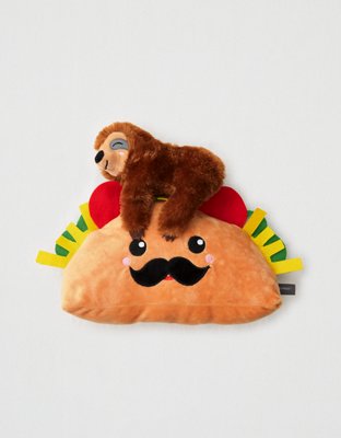Fringe Taco Sloth Dog Toy