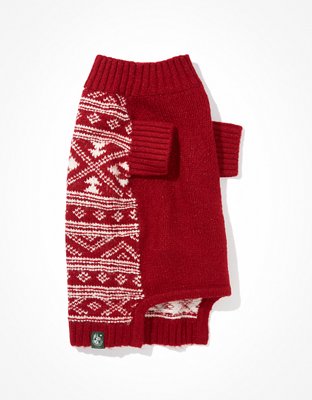 ABO Fair Isle Dog Sweater