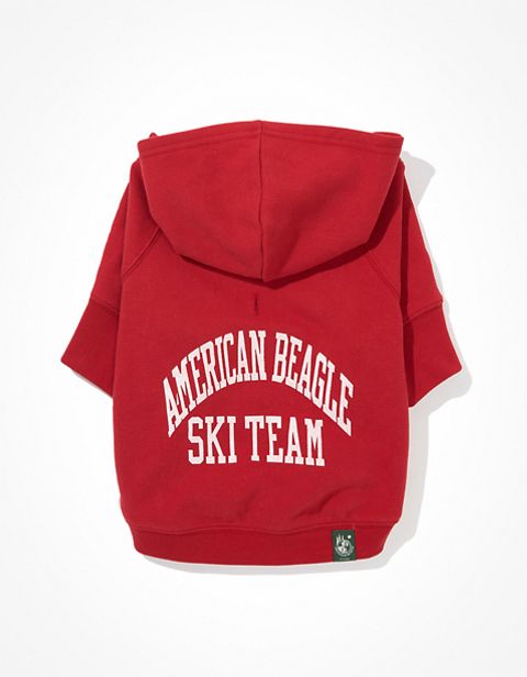 Женские худи American Eagle ABO Ski Team Fleece Dog