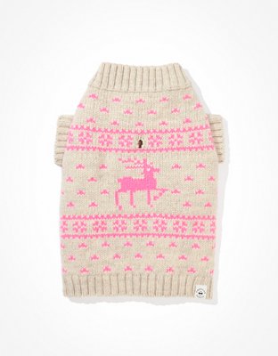 Женские свитеры American Eagle ABO Elk Fairisle Dog Sweater — фото 3