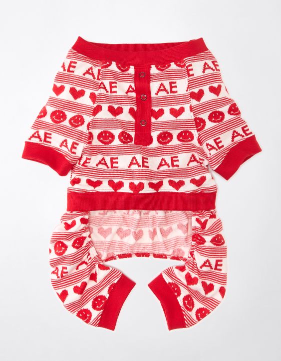 ABO Smiley® Heart Dog Pajamas
