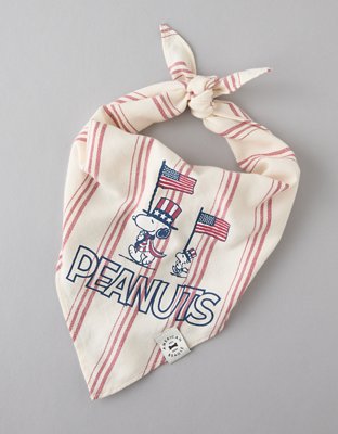 ABO Peanuts Fourth Of July Dog Bandana