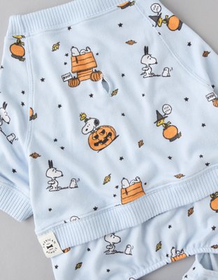 Женские мягкие игрушки American Eagle ABO Peanuts Fall Plush Dog PJ Set — фото 2