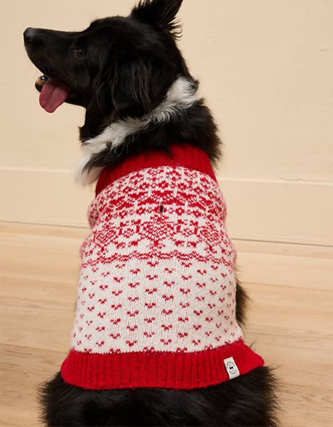 Женские свитеры American Eagle ABO Fair Isle Dog Sweater