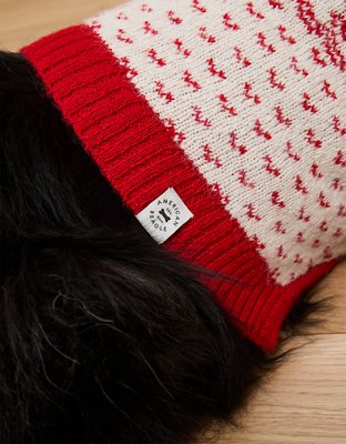 ABO Fair Isle Dog Sweater