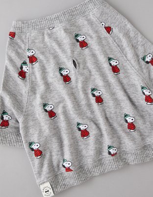 ABO Snoopy Holiday Plush Dog PJ Set