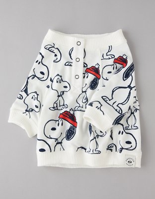 Женские мягкие игрушки American Eagle ABO Snoopy Holiday Plush Dog PJ Set — фото 3