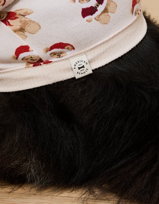 Женские мягкие игрушки American Eagle ABO Holiday Teddy Bear Plush Dog PJ Top — фото 2