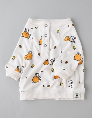 ABO Snoopy Pumpkin Plush Dog PJ Set